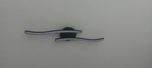 LED Deckenleuchte Deckenlampe 2-flammig 12 W 3000K Schwarz Metall Briloner Kunden-Foto 1