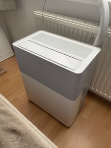 Midea 4048164116478, Window air conditioner, Grau, Weiß, Kühlung, Heizung, 3500 W, 3200 W, 12000 BTU/h Kunden-Foto 3