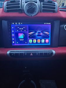 2+64G 9" Android 15 Autoradio Carplay Für Mercedes Benz Smart 451 2010-2015 GPS NAVI WIFI BT USB DAB+ DSP RDS Kunden-Foto 1