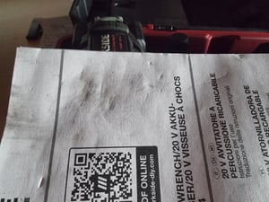 Akumulátorový rázový uťahovák PARKSIDE PERFORMANCE® 20 V "PASSP 20-Li C4", bez batérie a nabíjačky Fotografia od zákazníka č. 10
