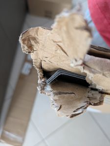 LZQ Metall Rasenkante 10m, 100x15cm hoch Mähkante Beeteinfassung Beetumrandung Wegbegrenzung,Rost Kunden-Foto 3