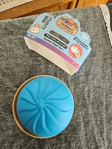 Niedlicher Dumpling-Squishy – mysteriöses Bao-Design, Stressabbau-Spielzeug, große leuchtende Knautschbälle, geeignet für Kinder & Erwachsene Kunden-Foto 1