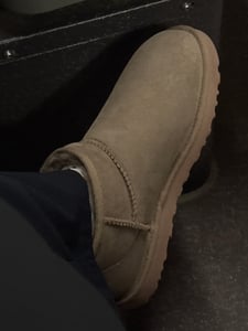 Ugg W Classic Ultra Mini Couleur Marron Photo du client 1