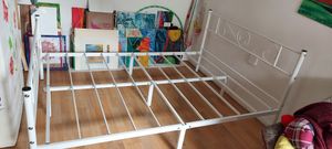 VASAGLE Bettgestell 140 x 200 cm, mit Kopfteil, Metallbett, Bettrahmen Kunden-Foto 13