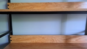 Regał Na Książki Wysoki Szafka Loft Metalowa Rama Styl Industrialny Zdjęcie produktu od klienta nr 2