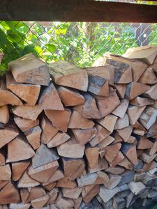 Brennholz Kaminholz Feuerholz Buche 150kg im Karton / 25cm Länge ofenfertig gesägt gespalten getrocknet (firewood beech / bois de chauffage hêtre) HOLZBRX Kunden-Foto 1