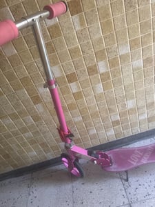 ArtSport Scooter Cityroller Dino - Big Wheel & klappbar - Kinder Roller Grün Kunden-Foto 3