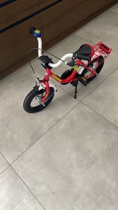 FEUERWEHR - 12 Zoll Kinderfahrrad – Bachtenkirch feuerrot/weiß Kunden-Foto 1
