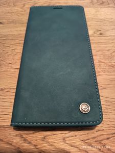 Handy Hülle für Xiaomi Redmi Note 14 5G Klapphülle Bookcase Flip Cover Handy Tasche Etui Farbe: Hellbraun Kunden-Foto 1