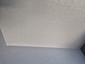 LZQ Küchenwagen mit Rollen, Mobile Servierwagen Beistellwagen Rollwagen mit Handtuchhalter, Gewürzboard und Schublade Getränkewagen für Büro, 115x36x90cm, Grau Kunden-Foto 6