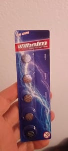 6 x CR1225 WILHELM Lithium Knopfzelle 3V 52 mAh ø12 x 2,5 mm Batterie DL1225 Kunden-Foto 1