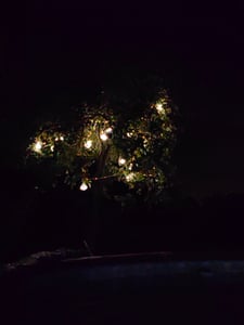 Salcar 5M LED Fairy Lights Outdoor Solar & USB 10 Bulb Vintage Hemp Rope Fairy Lights Zewnętrzne wiszące światła 8 trybów Wodoodporne Ciepłe białe Zdjęcie produktu od klienta nr 1