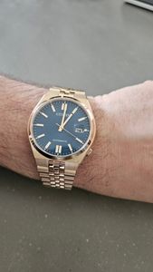 Citizen NK0023-57L Automatic Uhr Herrenuhr Edelstahl Datum rose Kunden-Foto 3