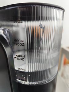 Tragbarer Kaffeemühle - 20W elektrische Mühle mit Kegelmahlsteinen, 2000 mAh Akku, einstellbarer Mahlgrad, automatische Abschaltung, kompaktes Reisede Kunden-Foto 3
