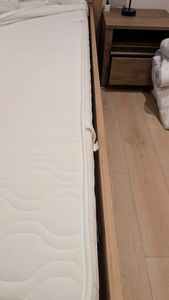 Relaxsan Duo-Matratze 140 x 200 cm, H4-H5, Höhe 18 cm, atmungsaktive 2 Schaummatratze, 4-Griff-Wendematratze mit unterschiedlichem Liegegrad Kunden-Foto 7
