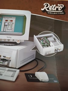 Original-Retro Bouwset, Retro PC uit de jaren 90, 24 cm Klantenfoto 1