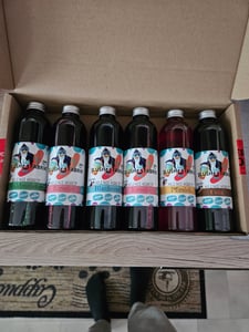 Syrop Slush zestaw party 6 smaków 250 ml 1:5 bez AZO bez gliceryny koncentrat Zdjęcie produktu od klienta nr 1