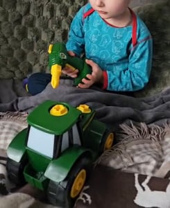 TOMY John Deere costruisce il trattore Johnny 46655 Foto del cliente 1