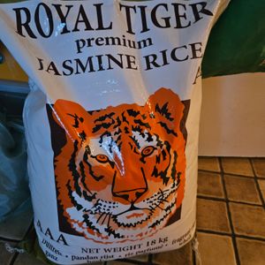 Royal Tiger 18 kg ryż zapachowy o zapachu jaśminu, ziarna całe | Jakość AAA Zdjęcie produktu od klienta nr 8