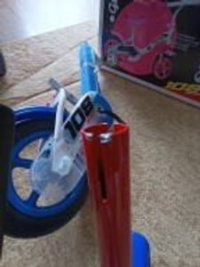 Kinderfiets Dino, 10 inch Klantenfoto 1