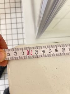 B:80 x T:90 x H:185cm ESG Nano Glas Drehtür Eckeinstieg Pendeltür Duschkabine (eloxierten mit mit Elektrophorese) Kunden-Foto 2