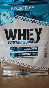 ProActive Concentrato di proteine del siero di latte in polvere WPC 700 g, gusto: biscotti e banana Foto del cliente 1