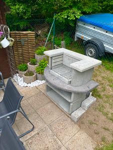 Buschbeck Grillbar Bologna weiß-terrakotta 90096.000 Kunden-Foto 1