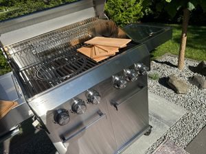 TAINO PLATINUM YAMARA 4+2 Gasgrill Edelstahl 4 Brenner Sear-Burner Backburner Kunden-Foto 1