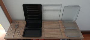 Heißluftfritteuse AF-625A Heißluftfritteuse 6.5L Airfryer, 80 - 200 °C, 1700W, Timer, digitales Display, 8 Kochprogramme, schwarz Kunden-Foto 14