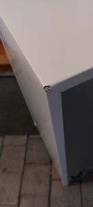 homeX Gefrierschrank, Tiefkühlschrank klein - 60L Nutzinhalt, 4-Sterne Gefrieren, Freezer freistehend, schwarz, FS1016-B Kunden-Foto 4