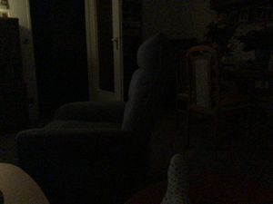 FLEXISPOT Elektrischer Relaxsessel mit Liegefunktion 105°–155°, Verstellbarer TV- & Fernsehsessel für Wohnzimmer, Rückenlehne & Fußstütze (Lichtgrau) Kunden-Foto 2