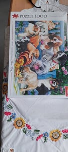 TREFL Puzzle 1000 Psy w ogrodzie 10556 Zdjęcie produktu od klienta nr 1