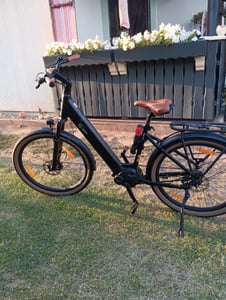 SachsenRad E-Citybike C5R Centro 27,5 Zoll E-Bike Elektrorad E-Fahrrad mit Diebstahlsicherung und Riemenantrieb, Mittelmotor mit tiefem Einstieg StVZO Kunden-Foto 2