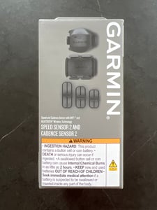 Garmin 010-12845-30, Geschwindigkeits- / Trittfrequenzsensor, Bluetooth, Schwarz Kunden-Foto 1