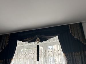 Garduna Gardinenstange Kunststoff Gardinenschiene |1-läufig 240cm Kunden-Foto 1