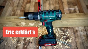 Parkside Bohrschrauber Li-lon Akku 20V PABS 20-Li G8 mit Akku und Ladegerät Kunden-Foto 1
