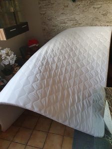 Crownmiller Titan 140x200cm extra fest XXL 7-Zonen Topper | individuelle Druckentlastung | Bezug waschbar bis 60 Grad | ® 100 Kunden-Foto 1