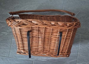 Cestino per bicicletta in vimini Basil Dublin Square - 49x34x27 cm Foto del cliente 3