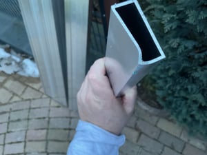 Aluminium Rechteckrohr [40 x 20 x 2 mm Länge: 1.200 mm] Kunden-Foto 2