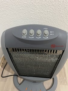SHX SHX03HS800, Drinnen, Flur, Tisch, Weiß, Drehregler, 800 W, 400 W Kunden-Foto 1