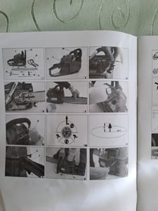 KRAFT&DELE | Benzin Kettensäge 5,7 PS +2 Schwert 16"/18" 2 Ketten + Ersatzstarter | Motorkettensäge Motorsäge Gartensäge Kunden-Foto 11