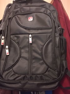15,6 "Nylon wasserdichte Rucksack Satchel Travel Umhängetasche Kunden-Foto 1