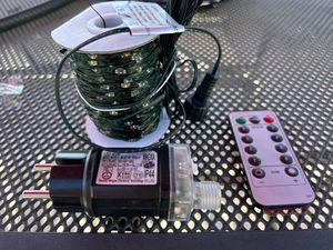XMTECH Kerstverlichting, 200 meter, 2000 LED's, warm wit, met afstandsbediening, werkt op batterijen, IP44, geschikt voor feest, kerst, kerstboom, bruiloft, decoratie Klantenfoto 1
