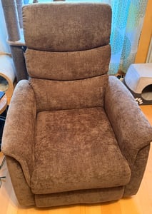 FLEXISPOT XL3 Pro Elektrischer Massagesessel mit Heizfunktion, Aufstehhilfe, USB-Anschluss, Fernbedienung und Seitentasche für Senioren (Beige) Kunden-Foto 1