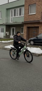 HillMiles E Bike, City E-Bike & E-Hollandrad mit 36V 13Ah Akku bis zu 80-100km, SHIMANO 7-Gang, 250W Motor&25km/h, MileCity1 Kunden-Foto 20