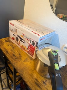 Tefal SECURE TRENDY Schnellkochtopf 8L mit Korb Foto del cliente 1