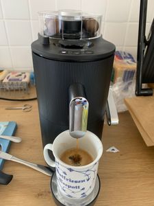 CoffeeB Globe Kaffeemaschine Schwarz Kunden-Foto 2