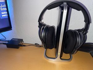 Retekess TA008 Funkkopfhörer für TV, 2.4G Low Latancy, Ein Schlüssel-Hörverstärker, L/R-Lautstärkeregler, Kabellose Kopfhörer für ältere Menschen Kunden-Foto 1