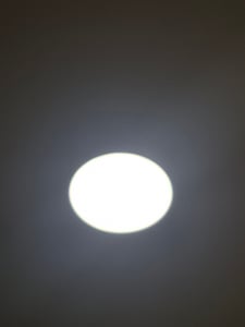 48W 50CM Led Deckenleuchte Schwarz Dimmbar 3 Farbtemperaturen Für Küche, Wohnzimmer, Balkon, Flur, Badezimmer, Schlafzimmer Kunden-Foto 2