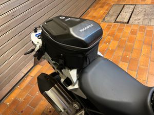 ROCKBROS Hecktasche Motorrad Sitztasche, Gepäcktasche, mit Regenschutz, 20-35L Kunden-Foto 2